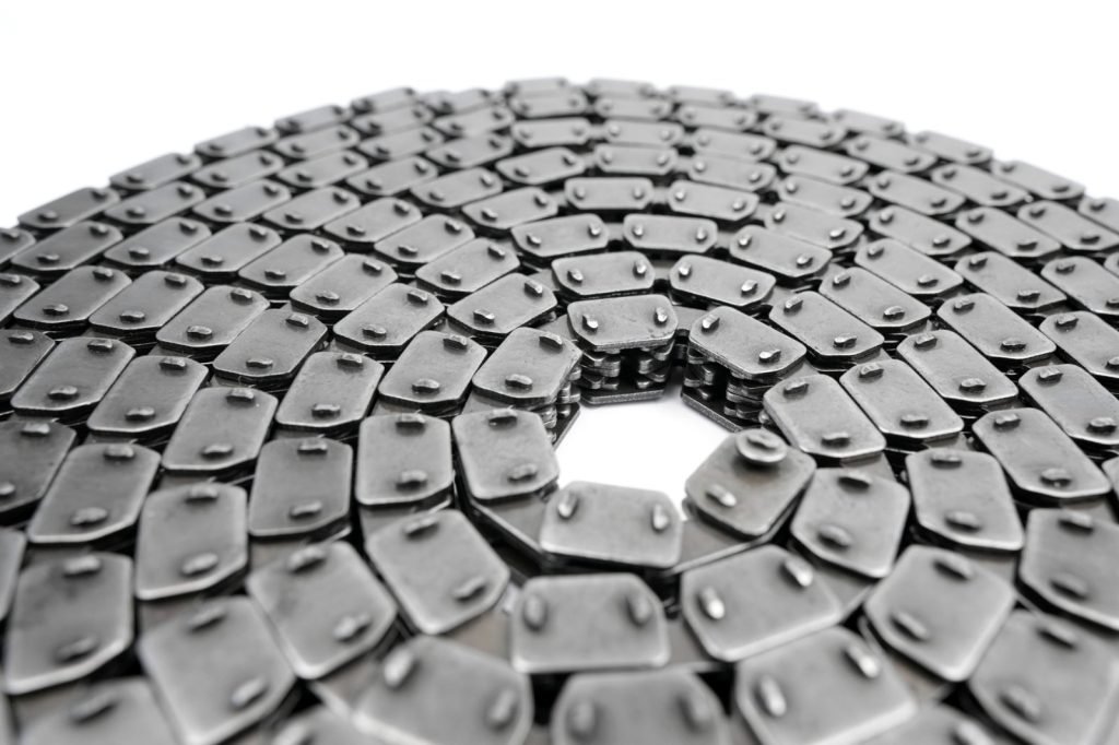 flat-coiled-silent-chain-top-view